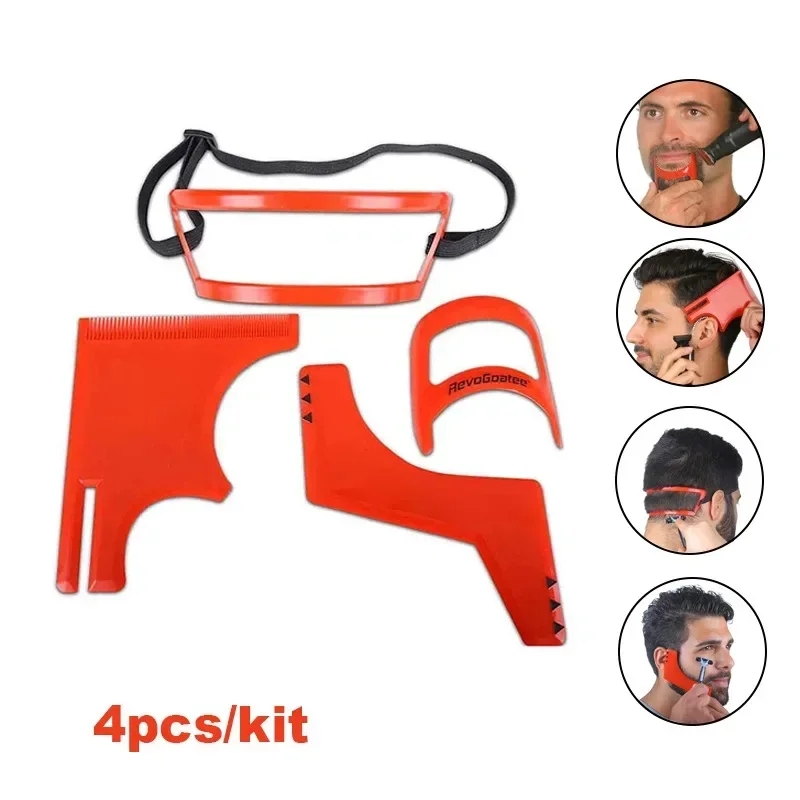 Men'S Grooming Clippers - 2/4 buah sisir pemangkas rambut jenggot