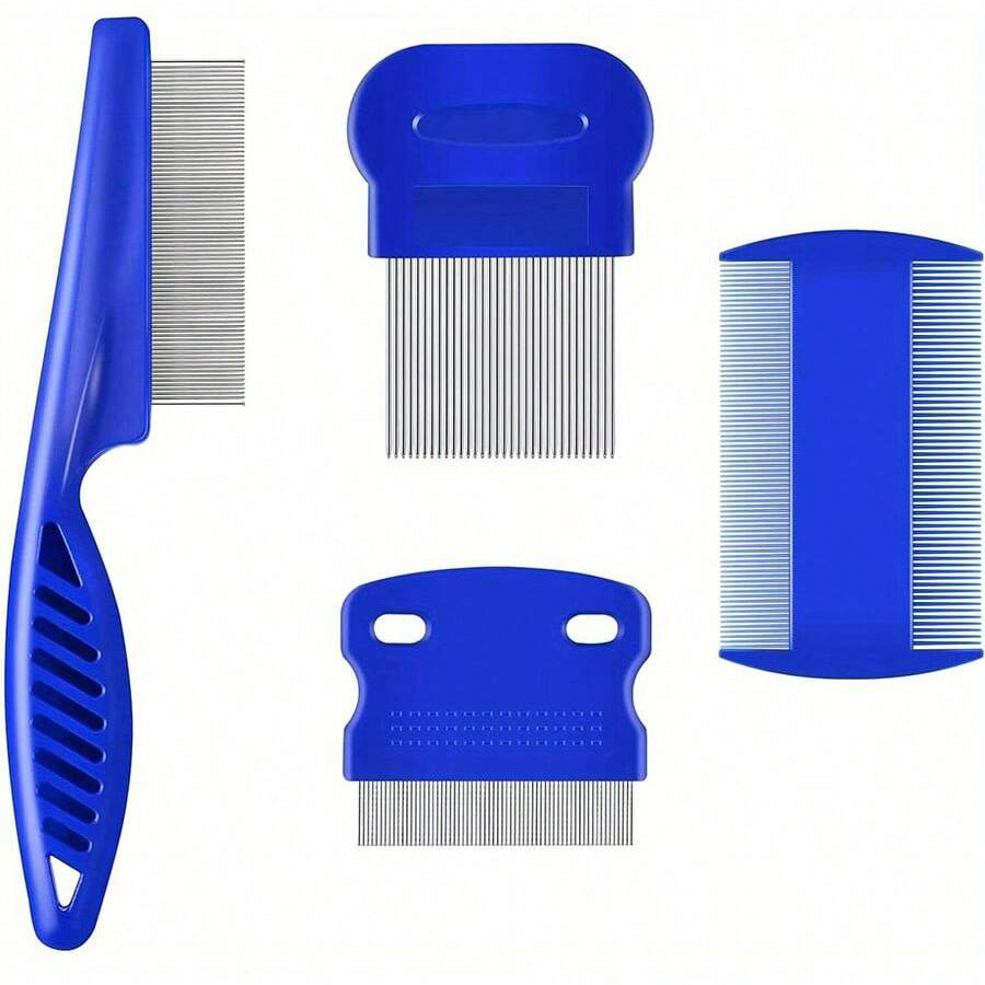 Comb Fine Tooth - 4 Buah/6 Buah Sisir Hewan Peliharaan