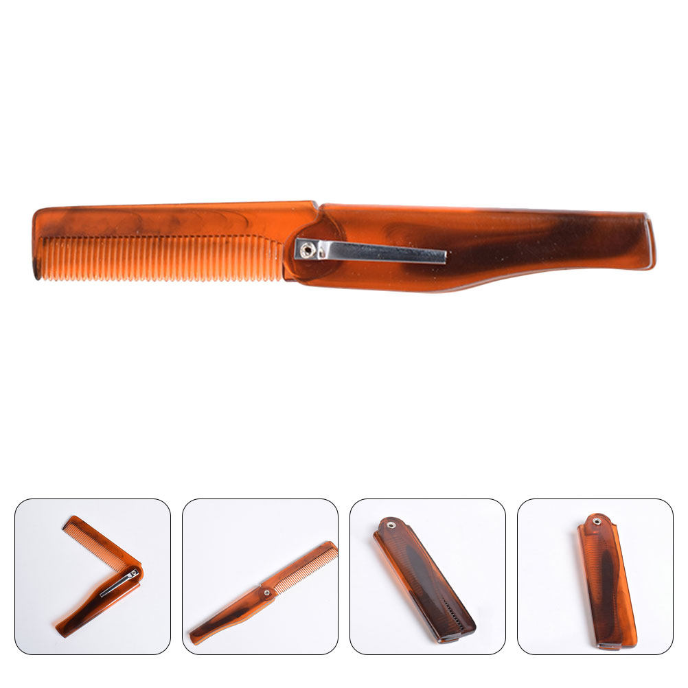 Comb Fine Tooth - Sisir Rambut Lipat untuk Pria, Sisir