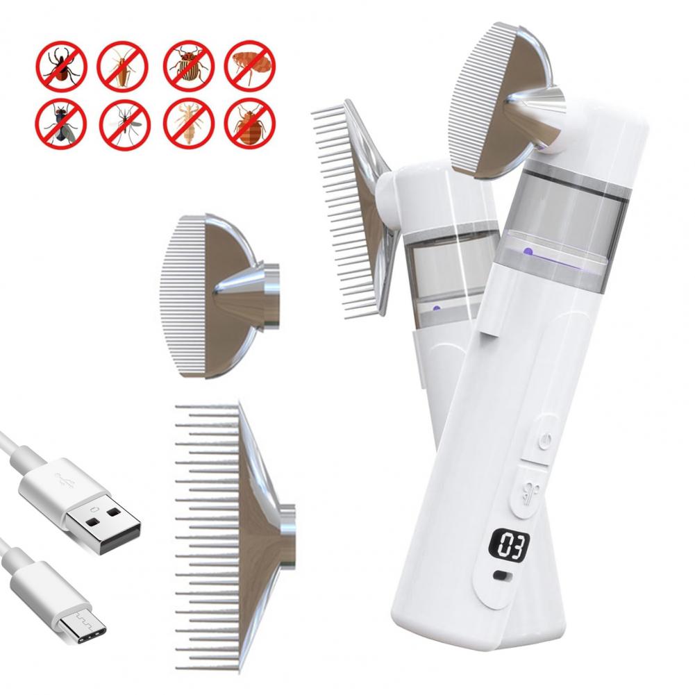 Comb Fine Tooth - Sisir Kutu Elektrik 19Cm Sisir Vakum