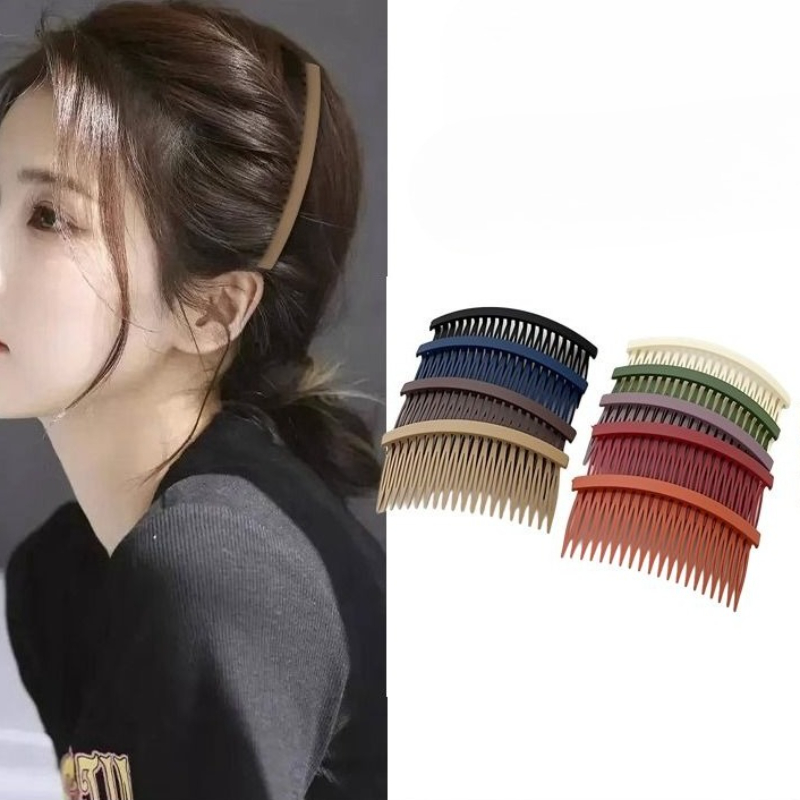 Comb Fine Tooth - Solod Sisir Putar Rambut Samping Plastik