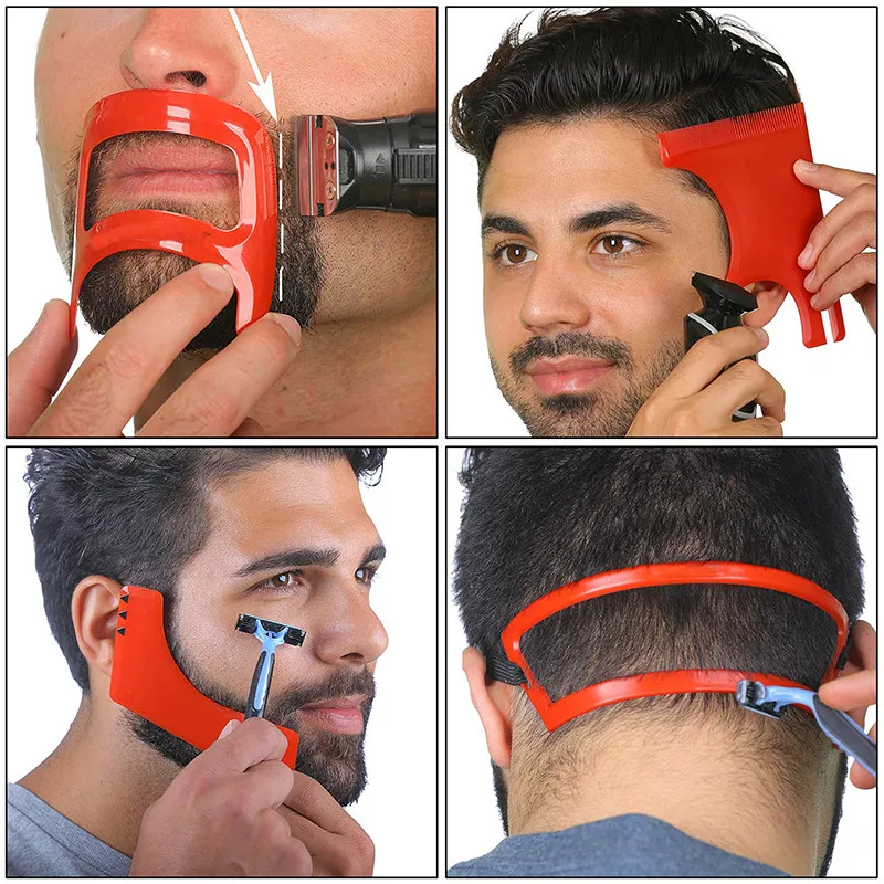 2/4 buah sisir pemangkas rambu - Men'S Grooming Clippers ulasan dan harga