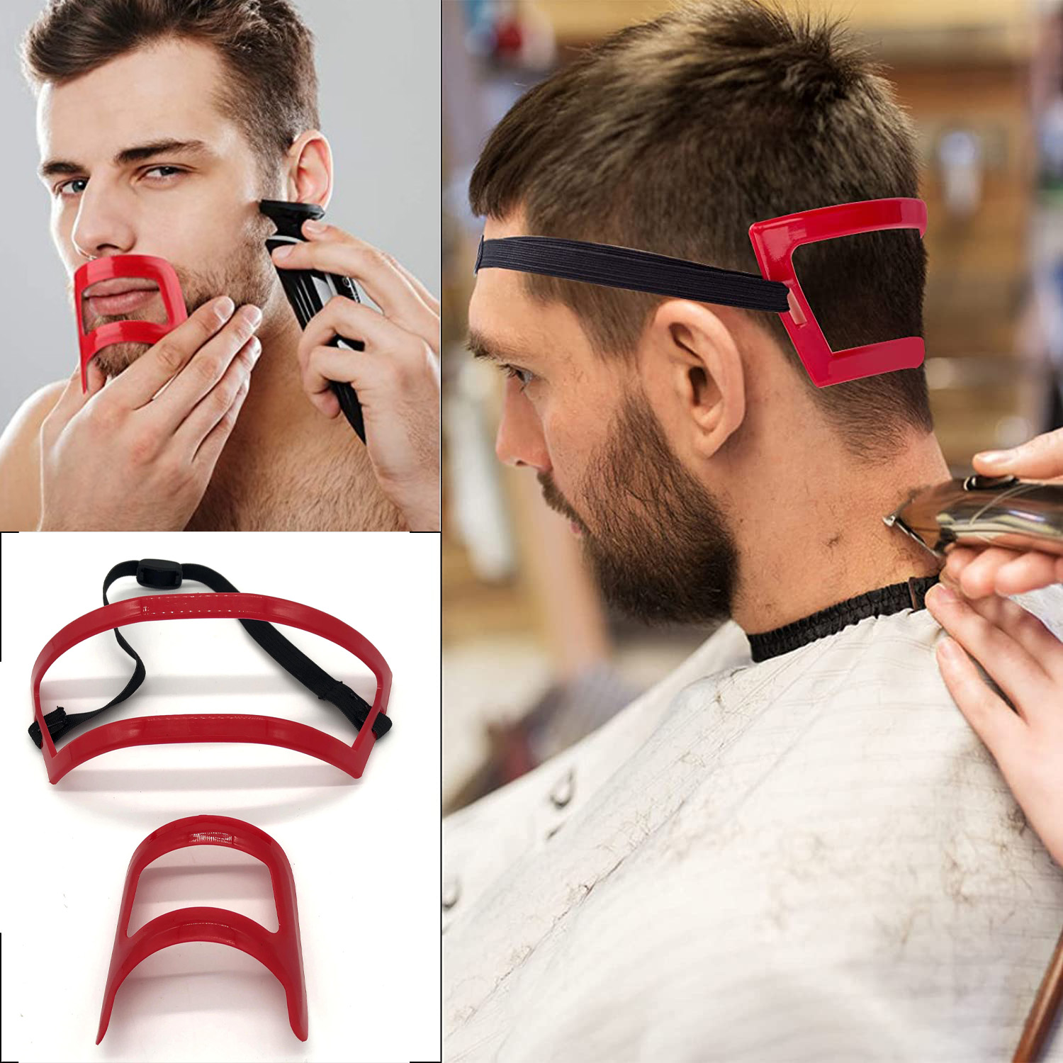 2/4 buah sisir pemangkas rambu - Men'S Grooming Clippers ulasan dan harga
