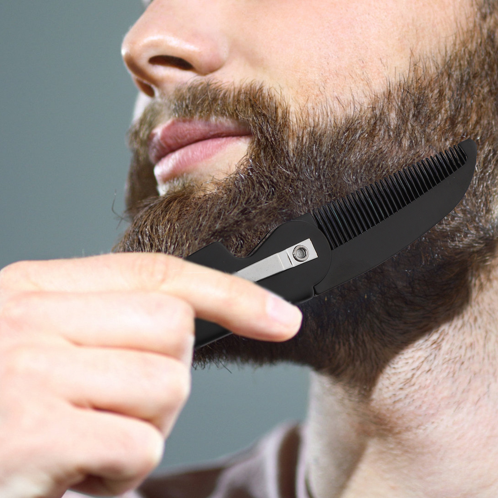 4Pcs Sisir Jenggot Lipat untuk - Men'S Beard Grooming ulasan dan harga