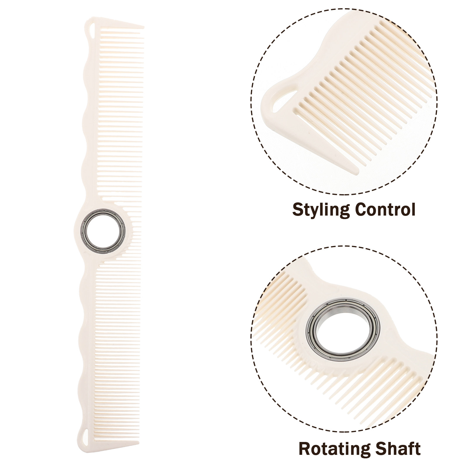 Sisir Rambut Putar untuk Tukan - Comb Fine Tooth ulasan dan harga