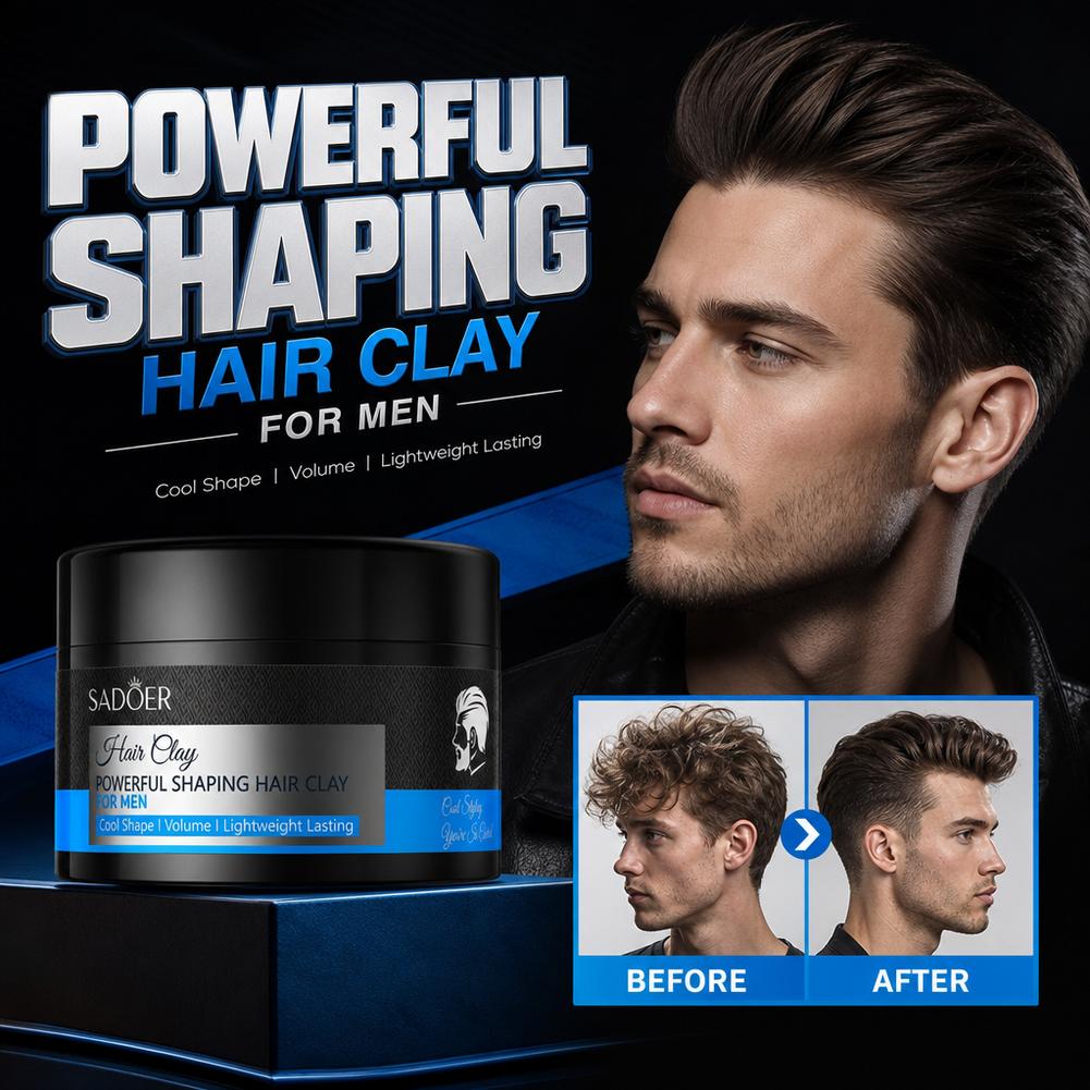 Clay Penata Rambut Matte Daya  - Pomade Hair Clay ulasan dan harga