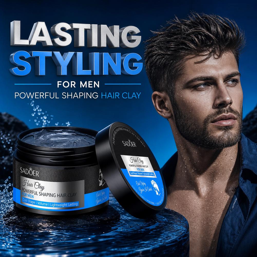 Clay Penata Rambut Pria Daya T - Pomade Hair Clay ulasan dan harga