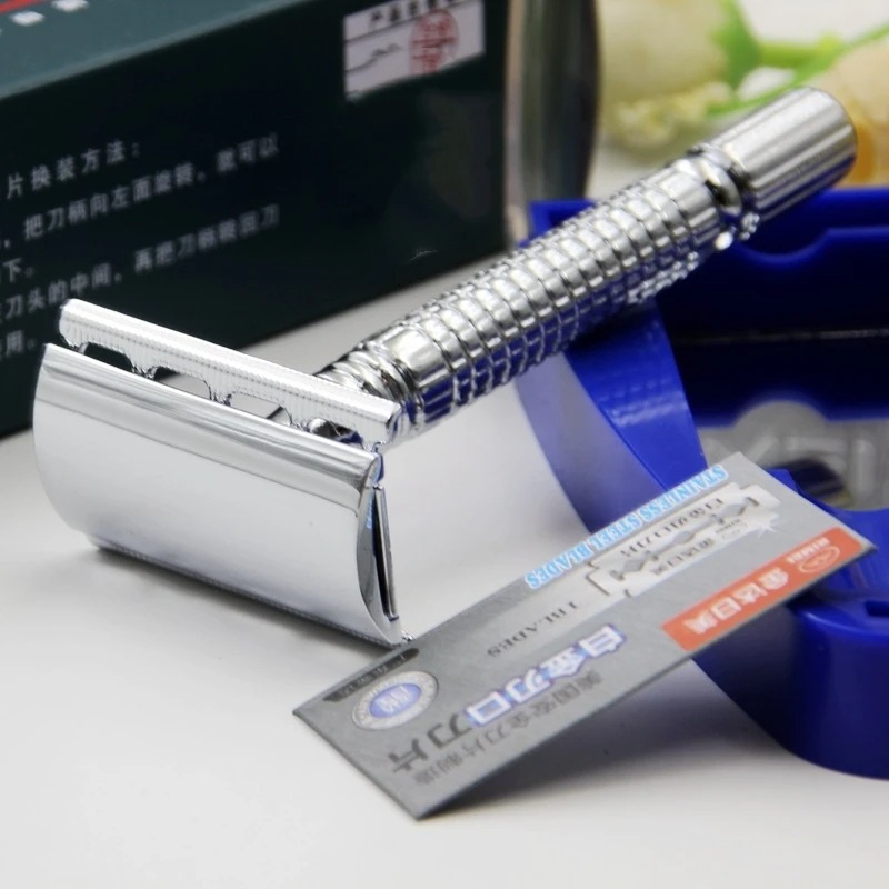 Pisau Cukur Jenggot Tepi Ganda - Men'S Grooming Accessories Kit ulasan dan harga