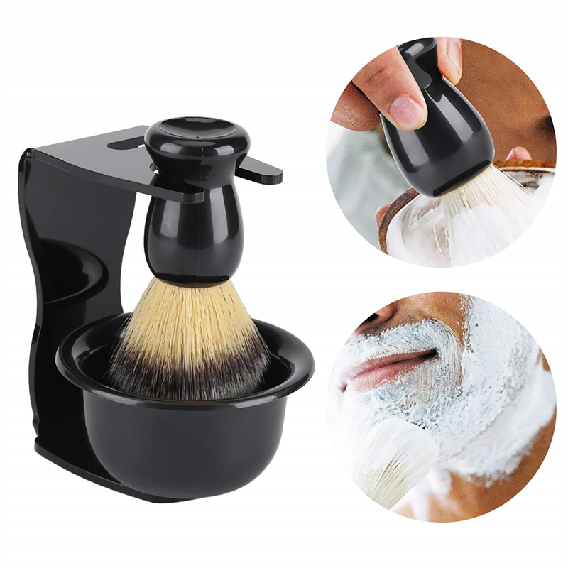 Sikat Cukur dan Mangkuk dengan - Men'S Grooming Accessories Kit ulasan dan harga