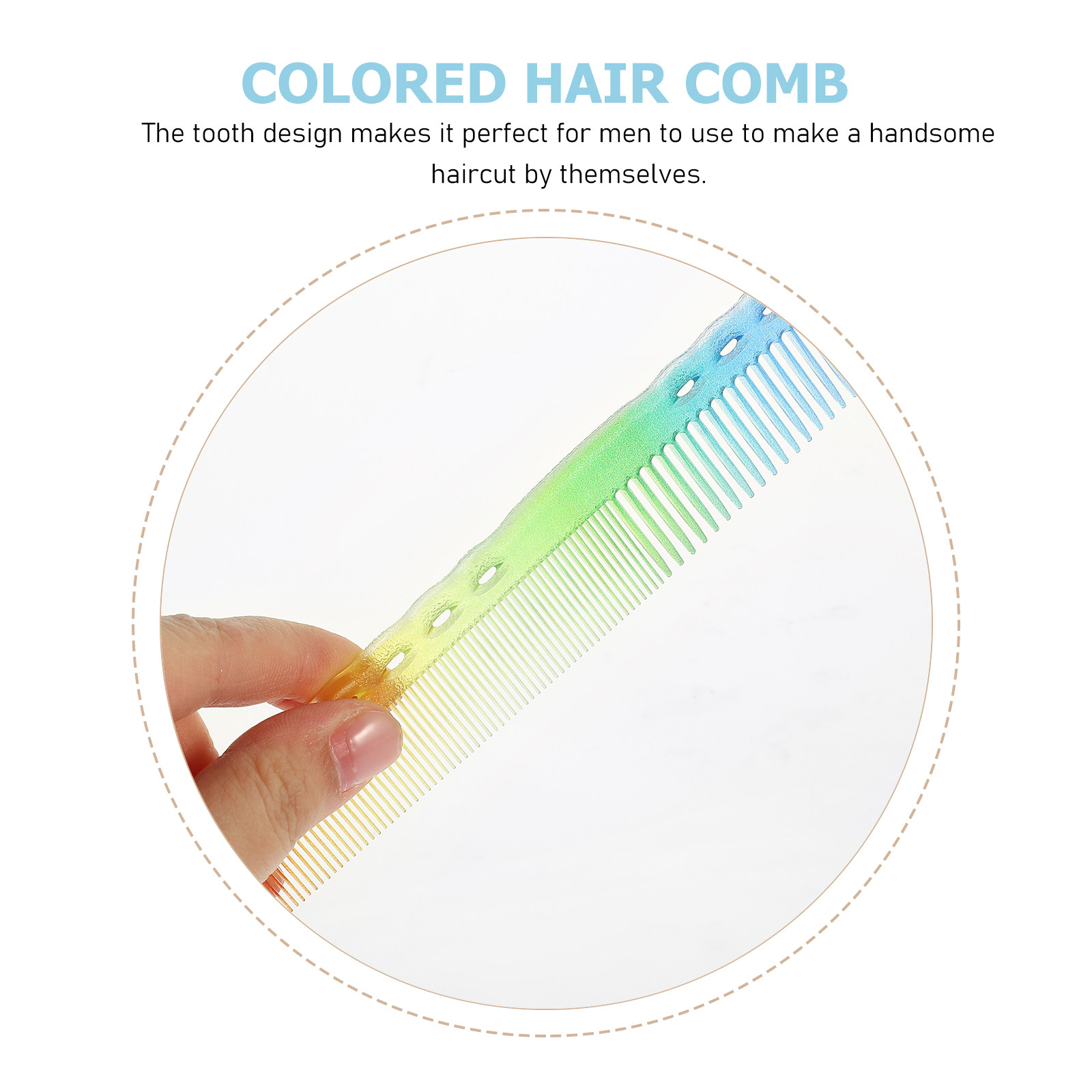 3Pcs Sisir Rambut Barbershop d - Comb Fine Tooth ulasan dan harga