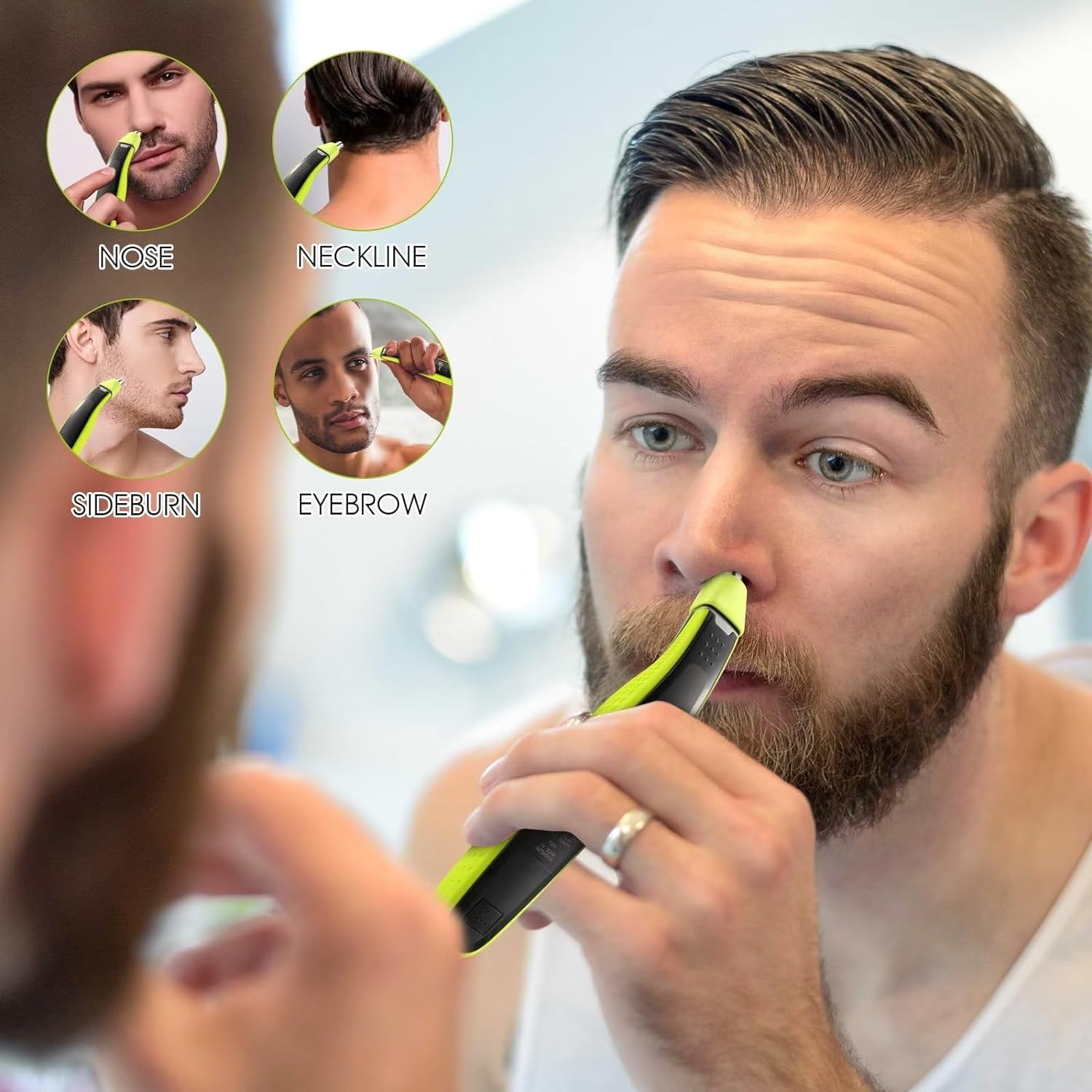YUKU pencukur elektrik hibrida - Men'S Grooming Clippers ulasan dan harga