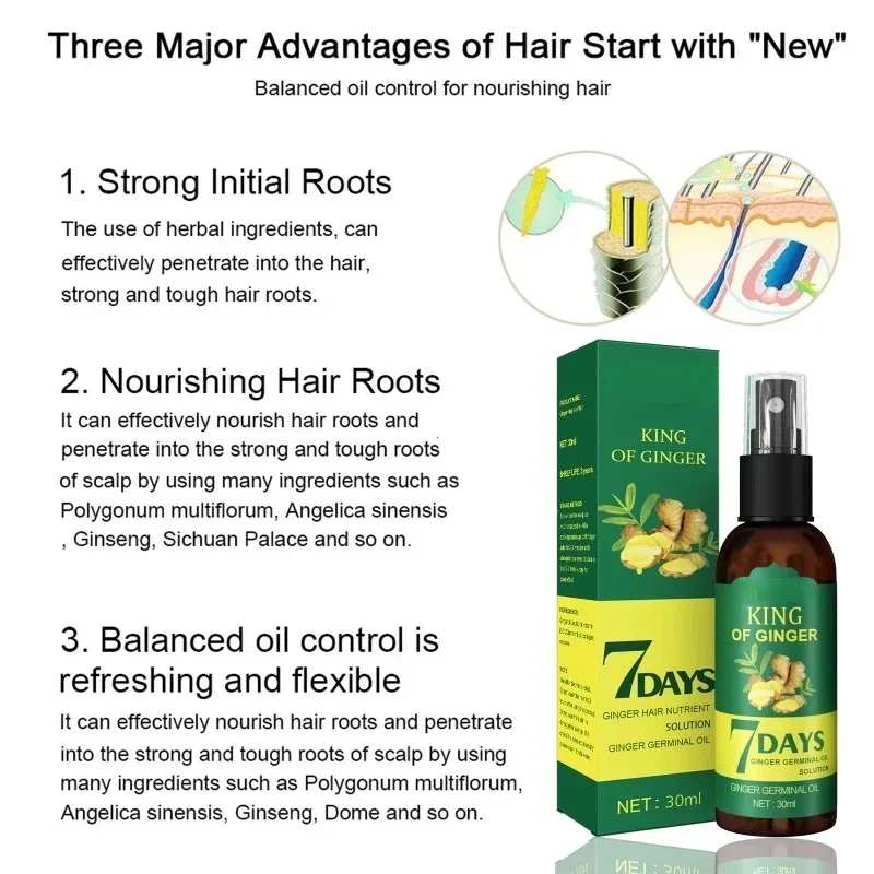 Serum penumbuh rambut jahe, se - Ingrown Hair Serum ulasan dan harga