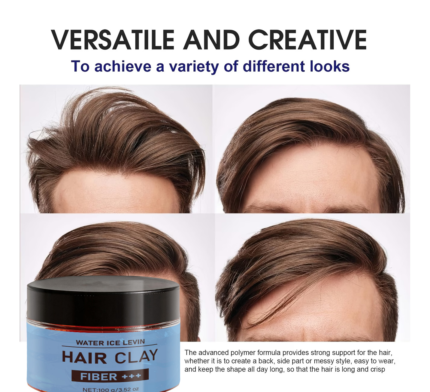 Biotin & Keratin Hair Clay unt - Pomade Hair Clay ulasan dan harga