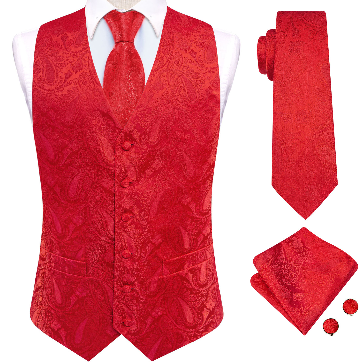 Set Aksesoris Rompi Jacquard P - Men'S Grooming Accessories Kit ulasan dan harga