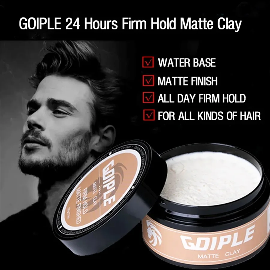 GOIPLE Lilin Rambut Matte Clay - Pomade Hair Clay ulasan dan harga