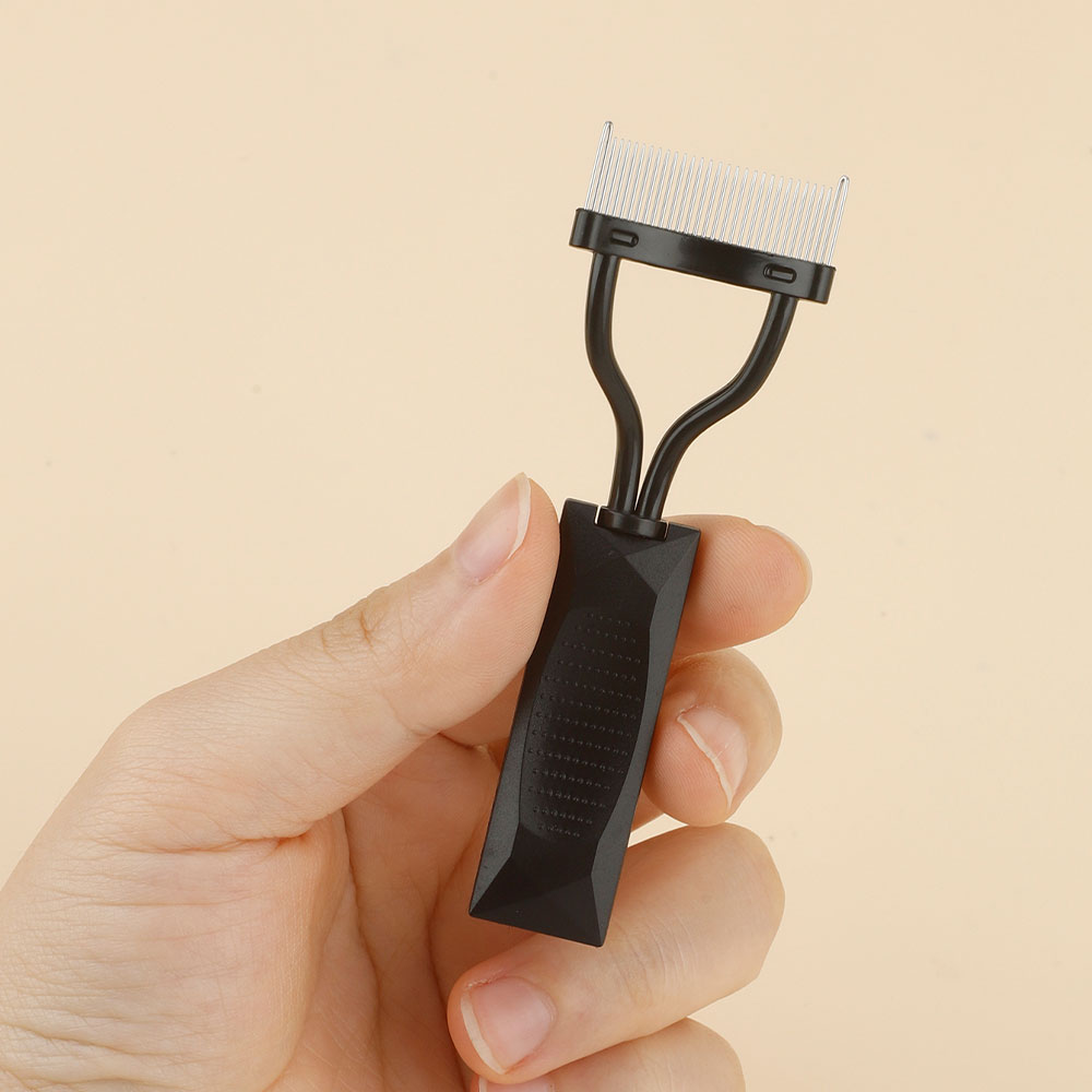 1 buah Sisir Alis Bergigi Baja - Comb Fine Tooth ulasan dan harga