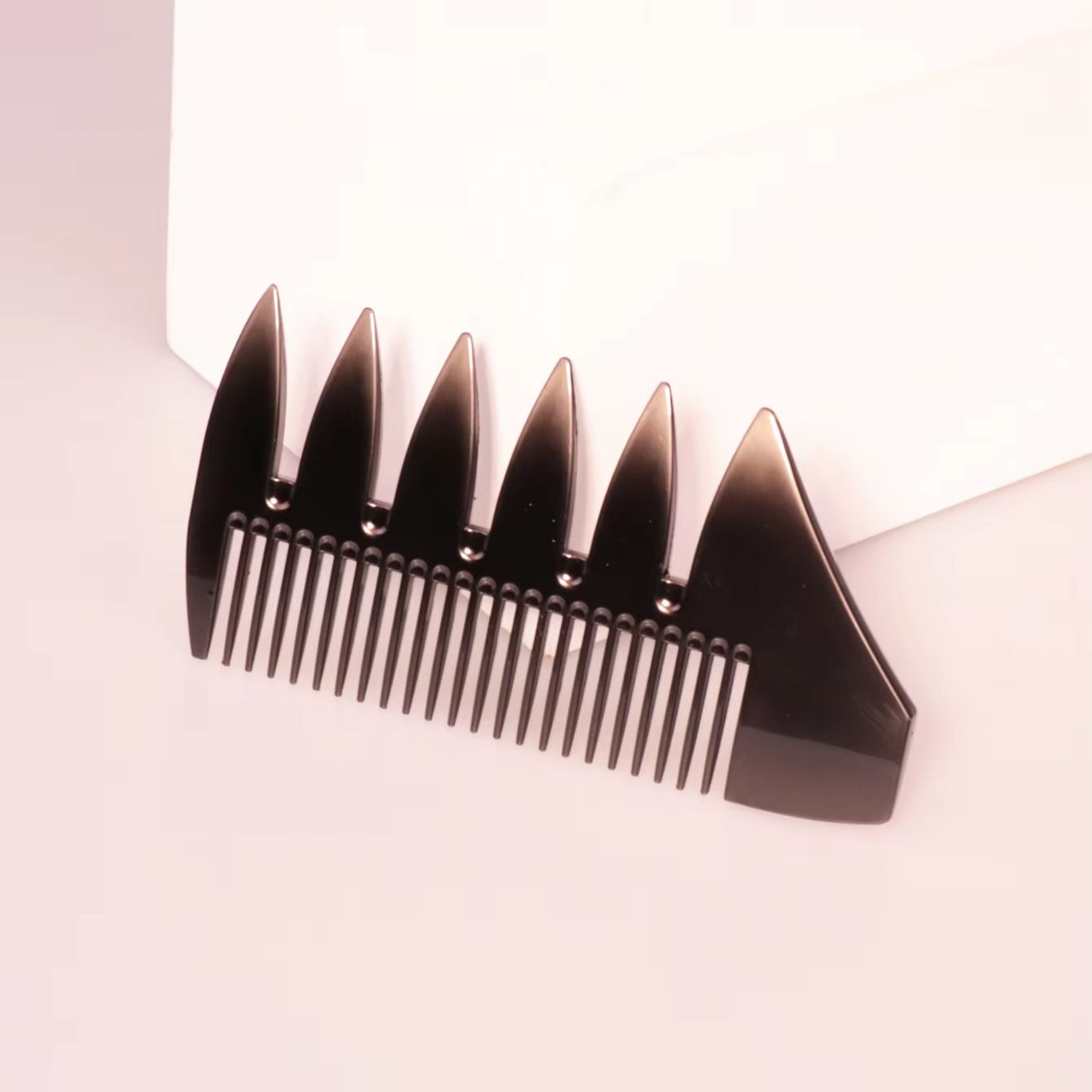 1 buah sisir logam baja tahan  - Comb Fine Tooth ulasan dan harga