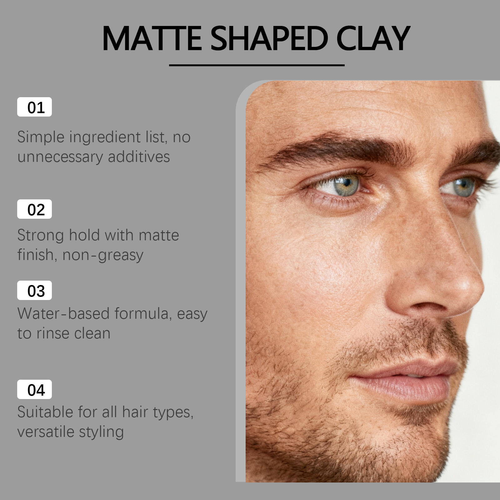 Clay Penata Rambut Bentuk Matt - Pomade Hair Clay ulasan dan harga