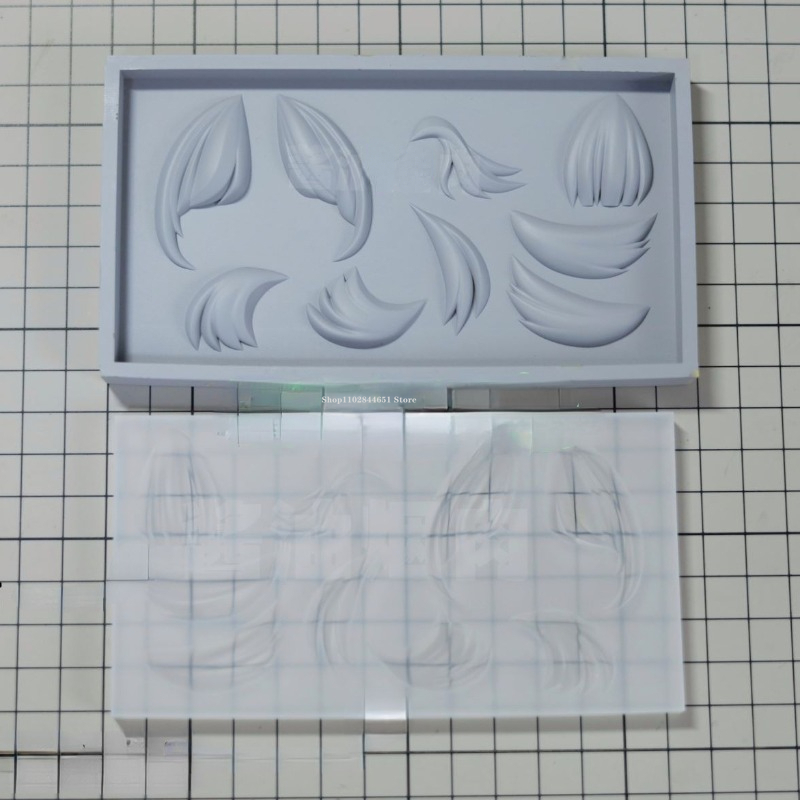 Cetakan silikon rambut 3.5cm,  - Pomade Hair Clay ulasan dan harga
