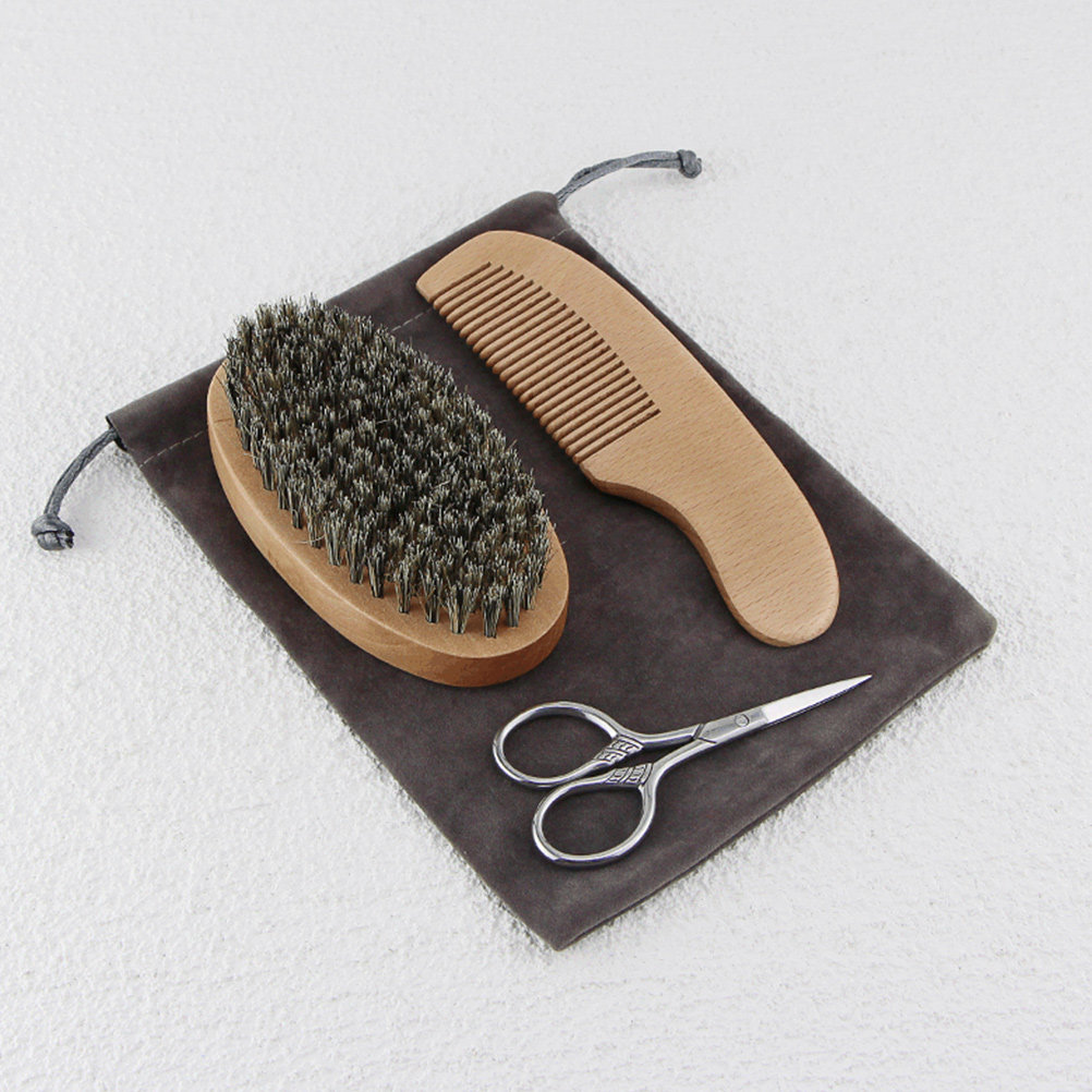 1Set Set Penata Rambut Jenggot - Men'S Beard Grooming ulasan dan harga