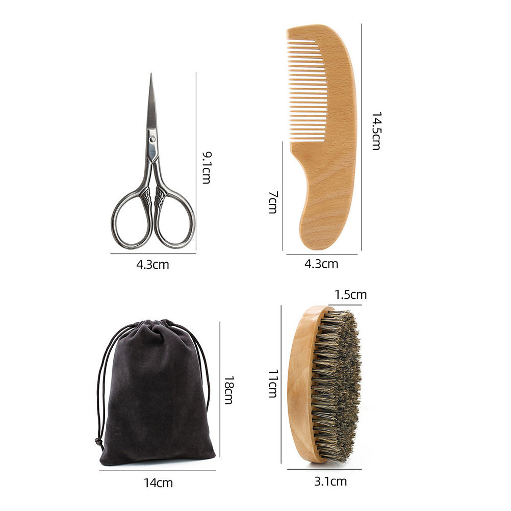 1Set Set Penata Rambut Jenggot - Men'S Beard Grooming ulasan dan harga