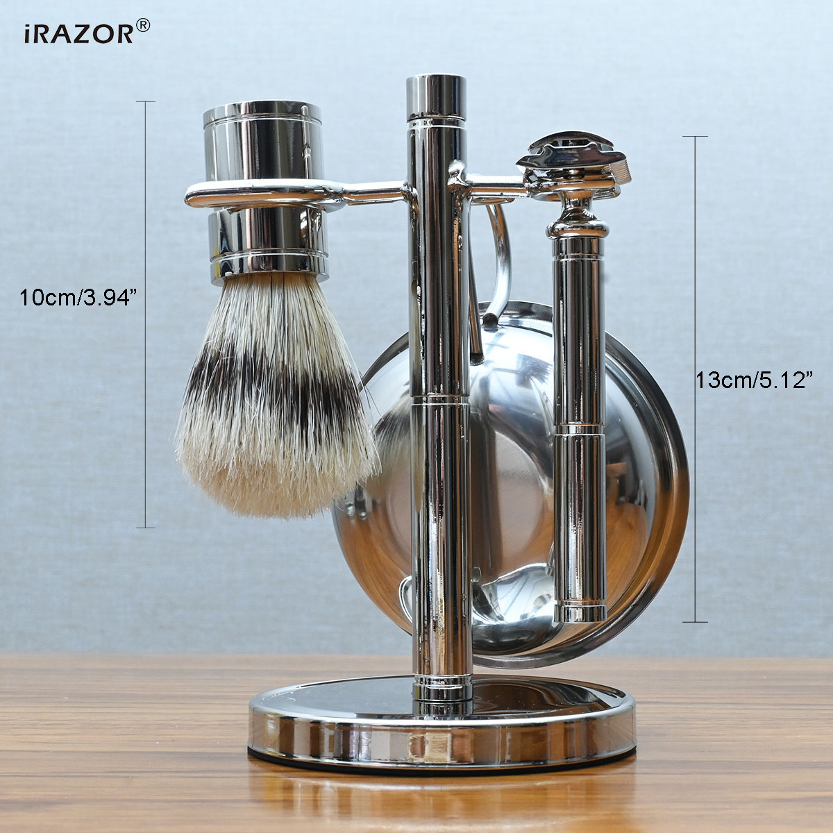 iRAZOR Kit Alat Perawatan Alat - Mens Vintage Grooming Kit ulasan dan harga