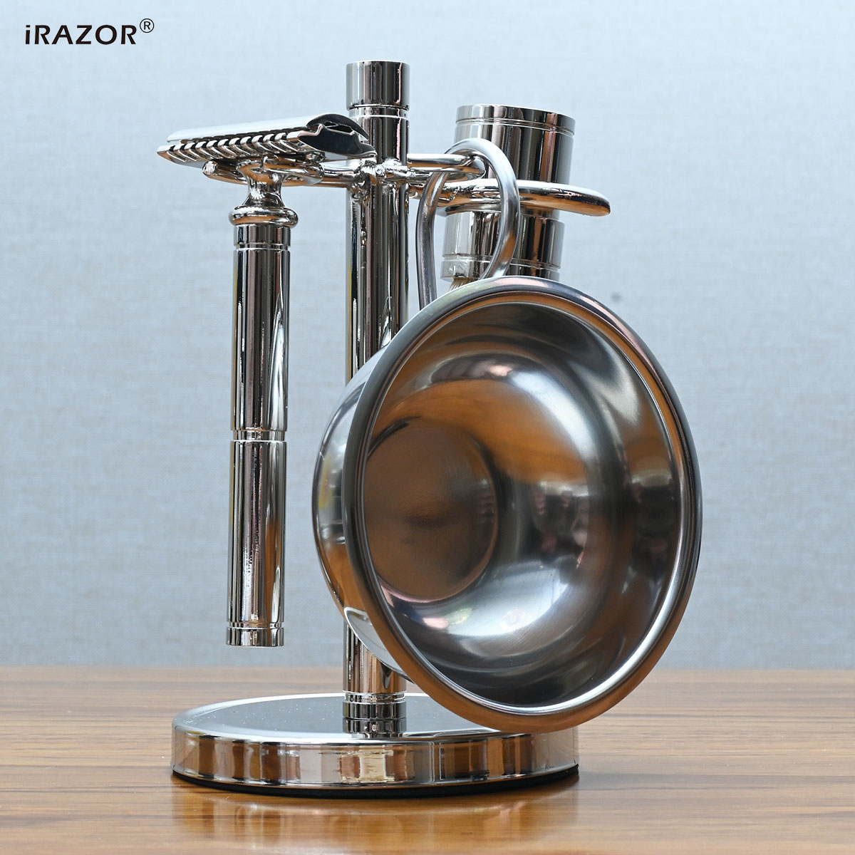 iRAZOR Kit Alat Perawatan Alat - Mens Vintage Grooming Kit ulasan dan harga