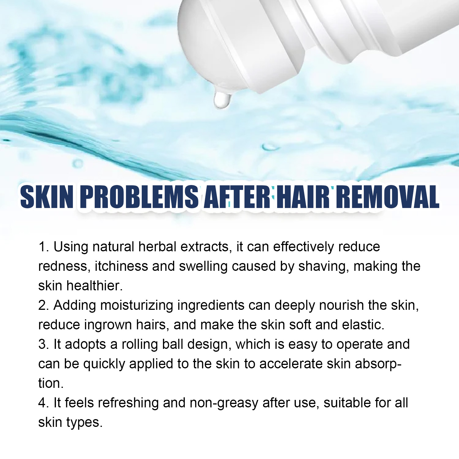 Lotion Perawatan Setelah Bercu - Ingrown Hair Serum ulasan dan harga