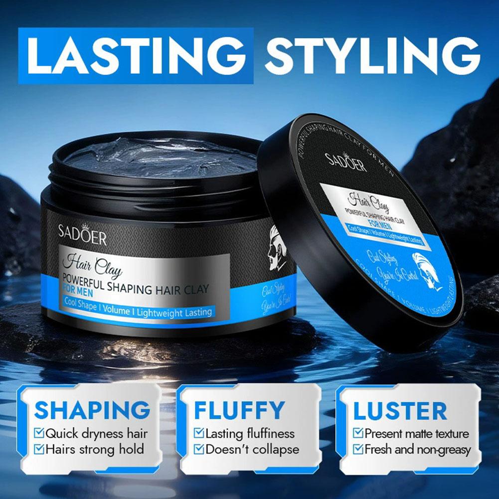 Wax Rambut Styling Kuat Tahan  - Pomade Hair Clay ulasan dan harga