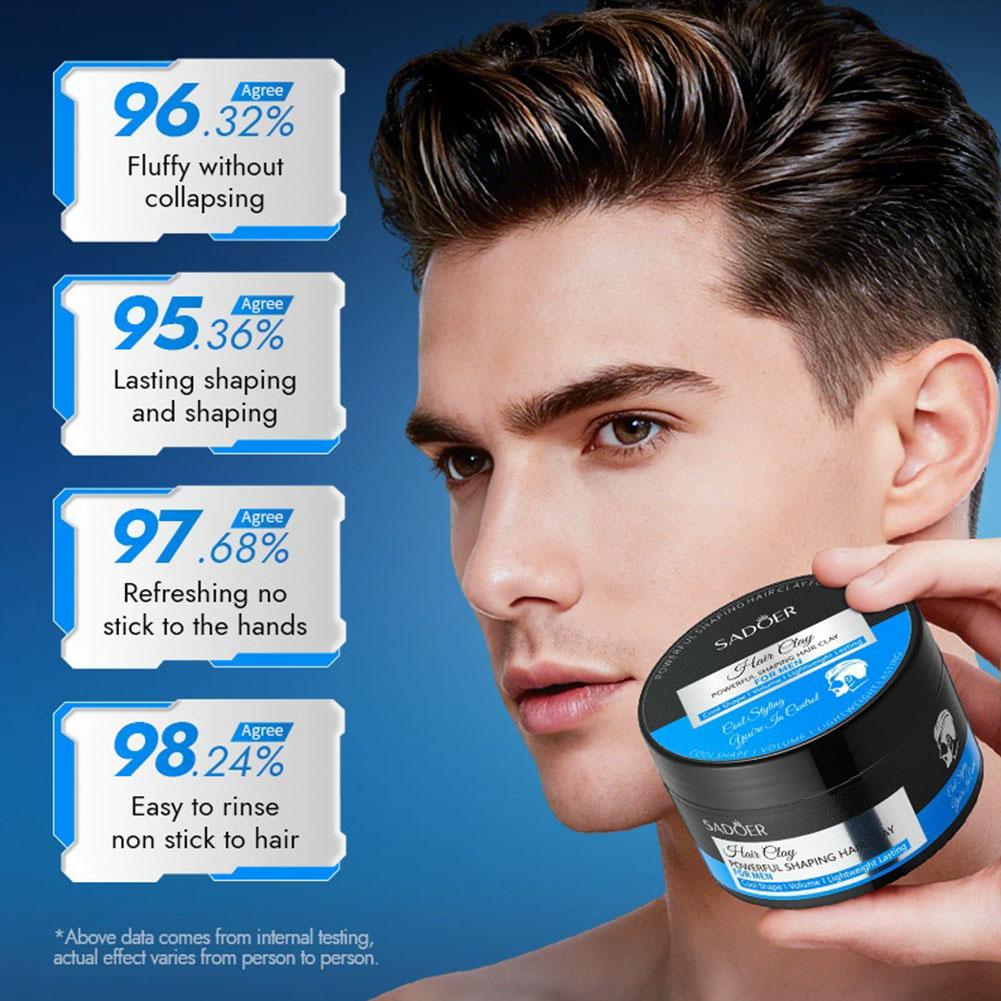 Wax Rambut Styling Kuat Tahan  - Pomade Hair Clay ulasan dan harga